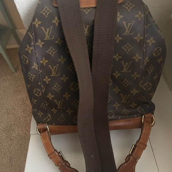Authentic Louis Vuitton Monogram Montsouris GM Extra Large Backpack COA - Picture 8 of 14